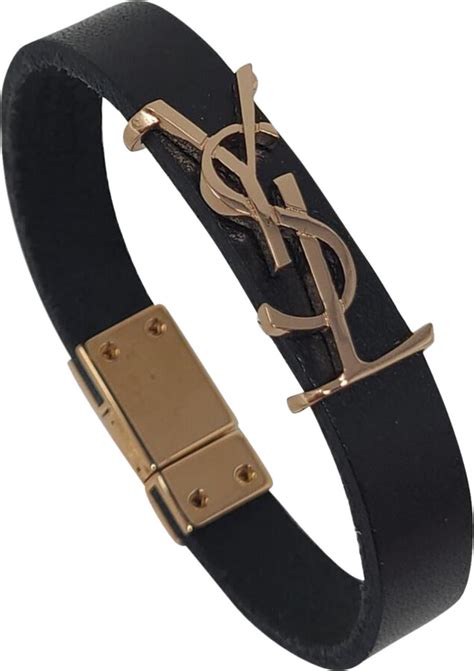 bracelet ysl opyum|Opyum YSL vegan leather bracelet .